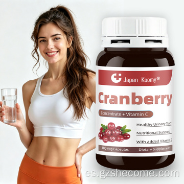 Shecome Cranberry Capsules Apoyo a la salud del tracto urinario